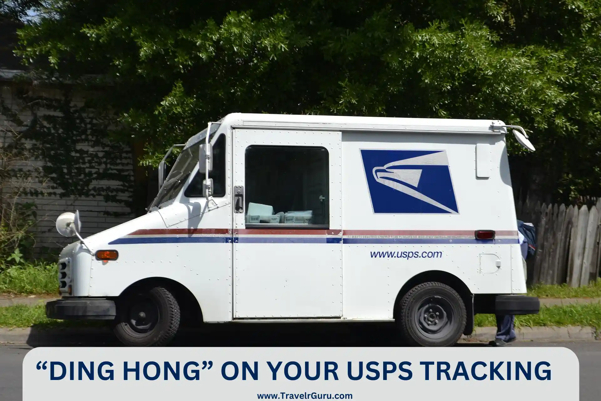 Ding hong on your usps tracking app